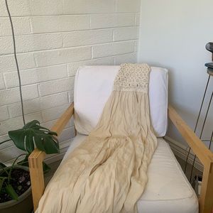LULUs maxi crochet dress